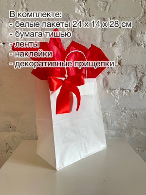 Подарочные пакеты бумажные набор №1