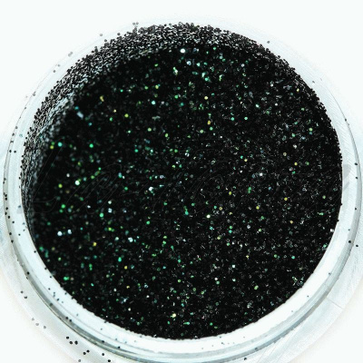 Блёстки пищевые Hologram Black